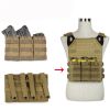 Molle Open Top Double Triple Mag Pouch